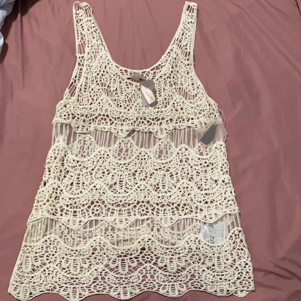 Boho crochet top